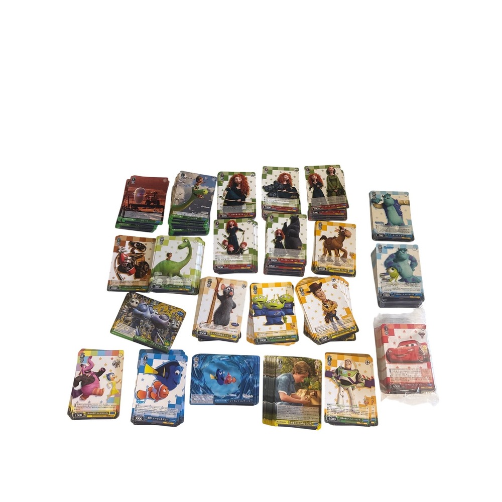 Weiss Schwarz Disney Pixar All Stars Trading Card Bulk Lot Japanese Woody Nemo